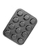 ROYALFORD 12 Cup Muffin Pan Black