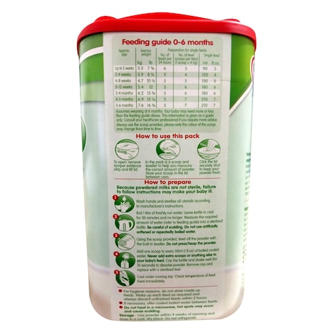 Cow &amp; Gate Infant Milk Powder From 0-6 month 900g