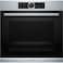 Bosch Series 8 Built In Electric Oven 60x60 cm TFT Display Control Stainless Steel HBG655BS1M 1 Year Manufacturer Warranty