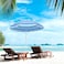 Desert Ranger Beach Umbrella UV 50+ Outdoor Portable Sunshade Umbrella with Carry Bag for Garden Beach Outdoor (1.8 M)