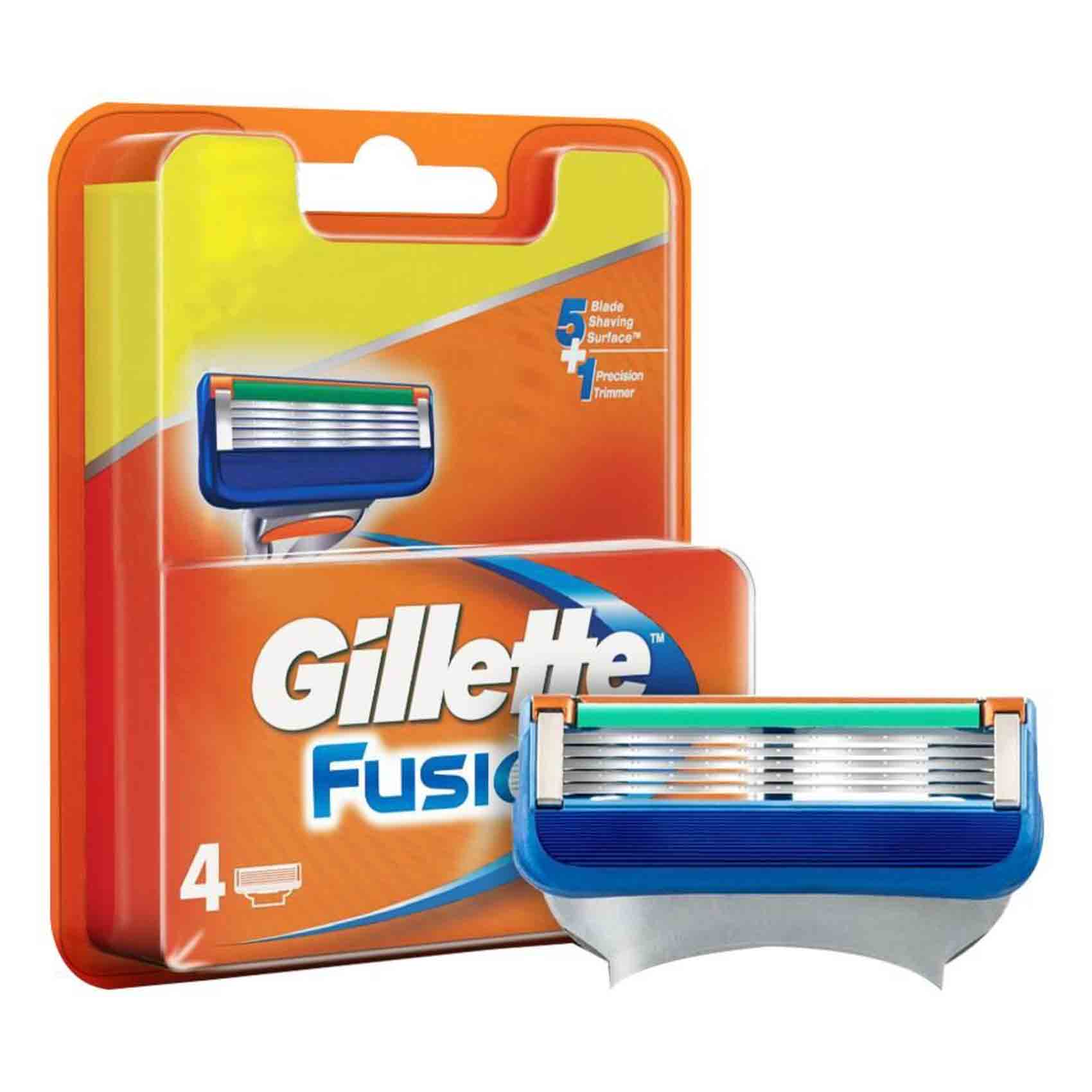 Gillette Fusion Power Shaving Razor Cartridge 4 Piece
