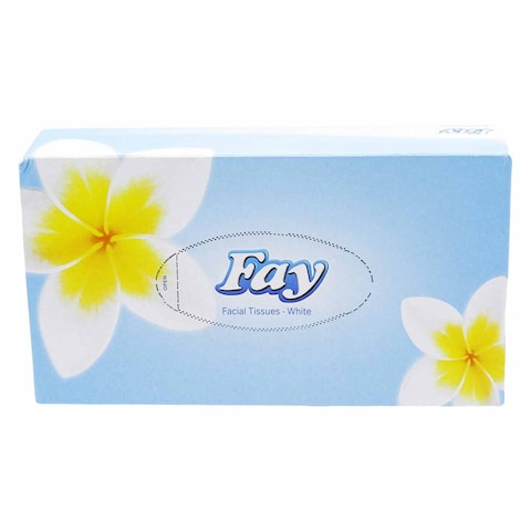 Fay Facial Tissue White 80S