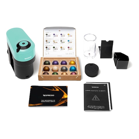 Nespresso Vertuo Pop Coffee Maker Aqua Mint