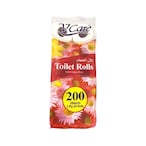 Buy CC V CARE TOILET ROLL 200S X10 in Kuwait