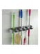 Generic Broom Holder Organizer Grey