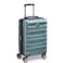 Delsey Air Armour 4 Double Wheel Hard Casing Cabin Trolley 55cm Green