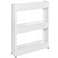3-Tier Multipurpose Shelf white for kitchen, bathroom, corner shelf for room