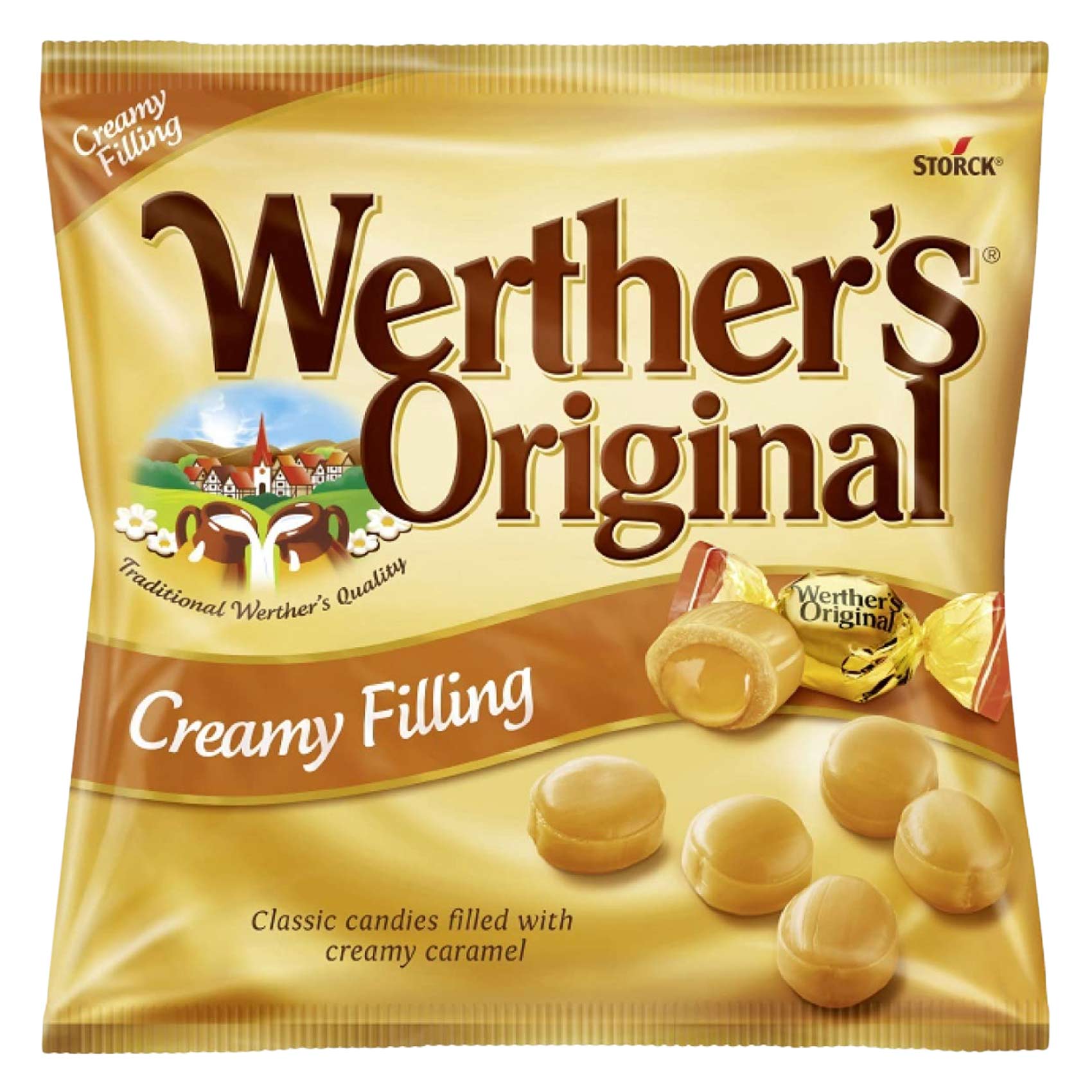 Werther&#39;s Original Creamy Filling Candy 125g