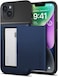 Spigen Slim Armor CS designed for iPhone 14 case cover (2022) - Navy Blue