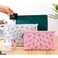 Mei Lifestyle Travel Makeup Cosmetics Pouch Multifunctional Portable Toiletry Organizer Storage Bag (21x7x14cm)