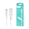 Denmen micro USB Cable D01V 2.4A 1M white