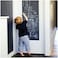 Generic Chalkboard Contact Paper Large Removable Self Adhesive Blackboard Wall Stickers For Kids With 5 Colored Chalk 17.8''78.7'' 17.7" X 78.7" Black 43528-19326