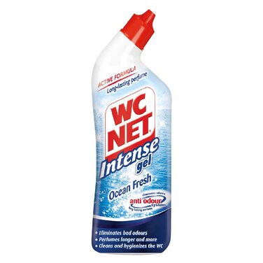 WC Net Toilet Cleaner Intense Gel Ocean Fresh 750ml