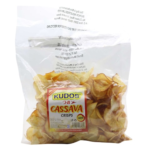 Kudos Chilli Cassava Crisps 400G