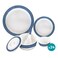 Servewell Melamine Dinner 2 PCS4 Multicolour