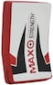Max Strength Gel Kick Strike Shield For Kickboxing Training, Curved Muay Thai Kicking Pad, Strike Body Shield, Great For MMA, Martial Arts, Karate Workout (Max Printed (Single))