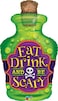 Eat &amp; Drink &amp; Be Scary Foil Bln 40in
