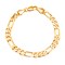 Shining Jewel - Fine Yellow Gold Bracelet 8-Inch SJ-302203