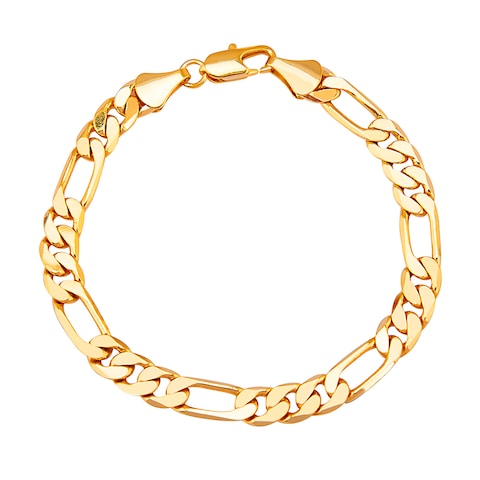 Shining Jewel - Fine Yellow Gold Bracelet 8-Inch SJ-302203