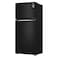 LG Double Door Top Freezer GN-C782SGGL Black Glass 506L