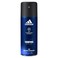 Adidas UEFA Champions League Champions Edition Eau De Toilette Clear 100ml With Deo Body Spray