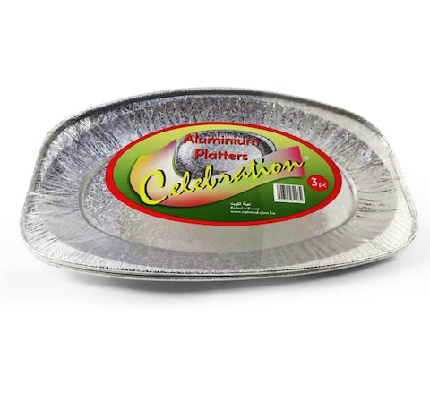 CELEBRATION ALUM PLATTER;(65180)