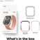 Elago Duo for Apple Watch Series 8/7 (45mm), Series 6/SE/5/4 (44mm) cover case - Clear Rose Gold