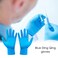 Generic-Portable Healthful Kitchen Single-Use Nitrile Glove Experiment Use Waterproof Anti-Slip Wear-Resistant Blue Glove