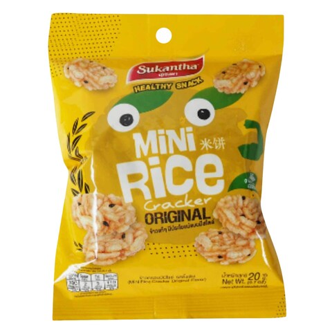 Mini Rice Wheel Crackers Buy Sukantha Mini Original Rice Cracker 20g Online | Carrefour Kenya