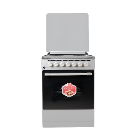 AFRA Free Standing Cooking Range, 60x60, 4 Ceramic Burners, Stainless Steel, Adjustable Legs, Free Installation, G-Mark, ESMA, RoHS, CB, 2 Years Warranty