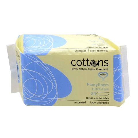 Cottons Female Panty Liner 24&#39;S