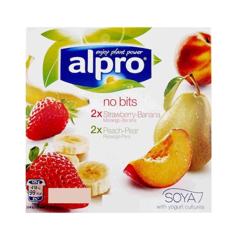 Alpro Mixed Fruit Yogurt 125gx4