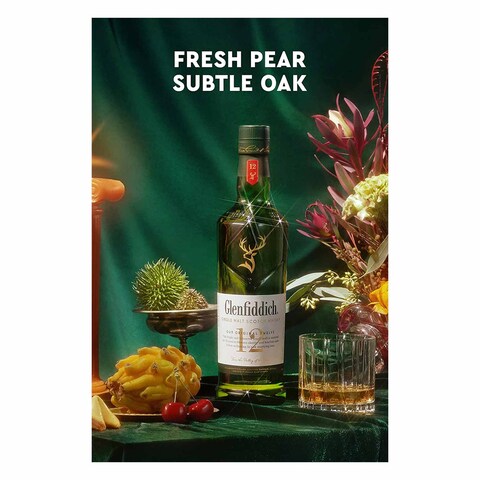 Glenfiddich 12 Years Old Limited Edition Single Malt Scotch Whisky 750ML