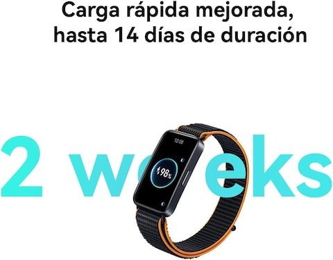 Huawei Band 8 Smart Watch, Ultra-thin Design, Scientific Sleeping Tracking, 2 Week Battery Life, Compatible With Android &amp; iOS, 24/7 Health Management, Vibrant Orange