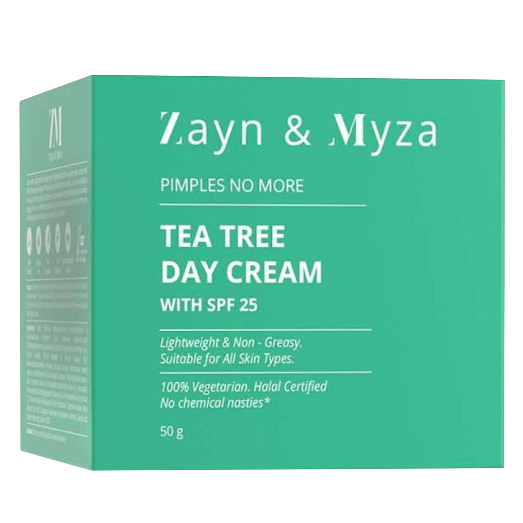 Zayn &amp; Myza -Tea Tree Extract- Face Day Cream (SPF 25) 50ml