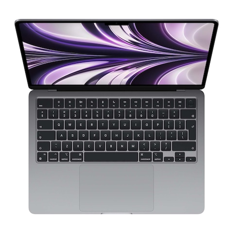 Apple Macbook Air 13.6 Inch, 8GB RAM, 512GB SSD, Space Grey (M2 Chip, 10-Core GPU, English/Arabic Keyboard MLXX3AB/A)