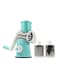 Generic Multifunctional Manual Vegetable Cutter Light Green/Silver 0.95Kg