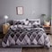 Luna Home King size 6 pieces bedding set, rhombs design.