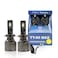 Toby&rsquo;s TY60 MAX H1 2 Pieces Car LED Headlight Bulbs Original 120W/Pair Power 12000/Pair Lumens With Color Temperature 6500K