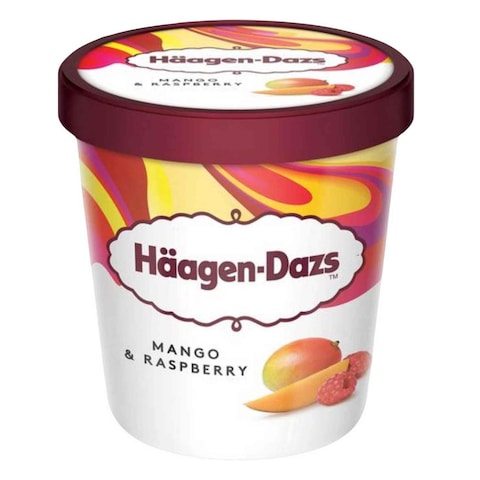 Haagen Dazs Ice Cream Mango Raspberry Flavor 460ml