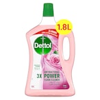 Buy Dettol 3x Power Antibacterial Floor Cleaner Rose 1.8L in UAE