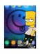 Simpsons Metal Plate Poster Multicolour 15x20centimeter