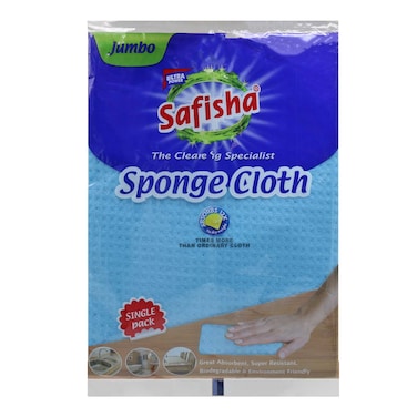 SAFISHA SPONGE JUMBO CLOTH BLUE X1