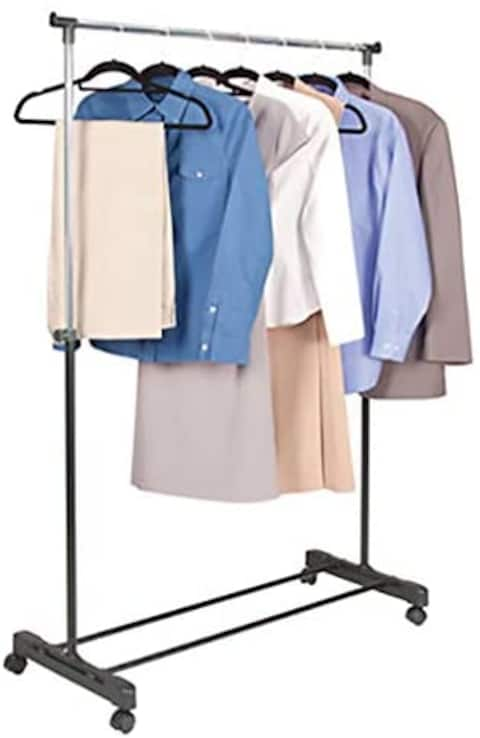 Doreen Garment Rack Clothes Hanger Stainless steel folding single pole