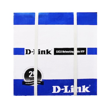D-LINK CAT 6 NETWORKING CABLE UTP  NETWORKING CABLE  305 MTR