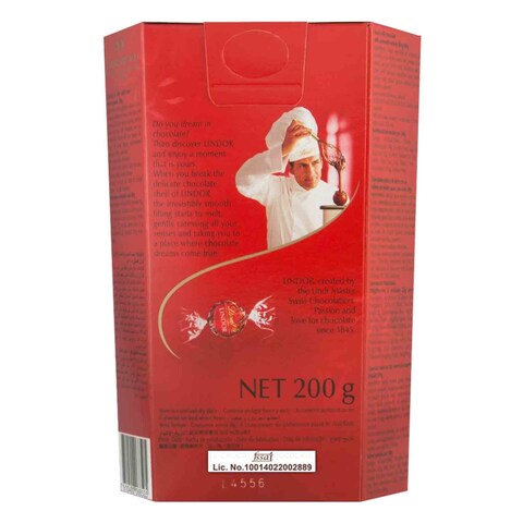 Lindt Lindor Cornet Milk Chocolate 200g