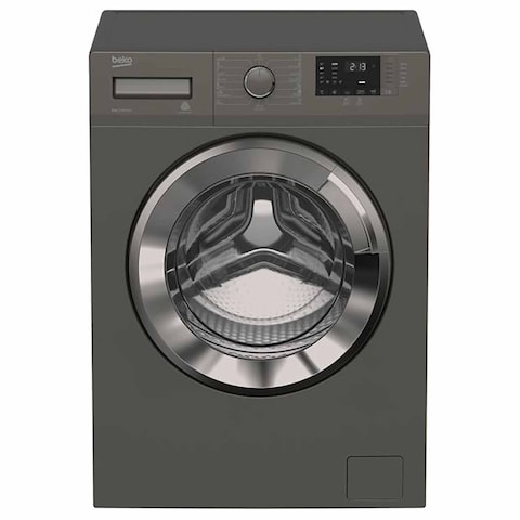 Beko Front Loading Washing Machine - 8KG - Grey - WTV8612XMCI