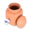 ARK 4 Ltrs Clay Water Jars with Tap - A Refreshing Experience, Naturally