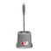 Gab Toilet Square Brush Set Silver