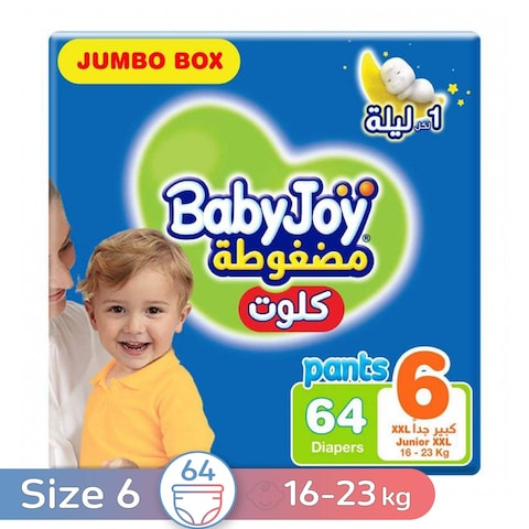 Baby Joy Culotte Diaper - XXL Size 6 - 46 Diaper